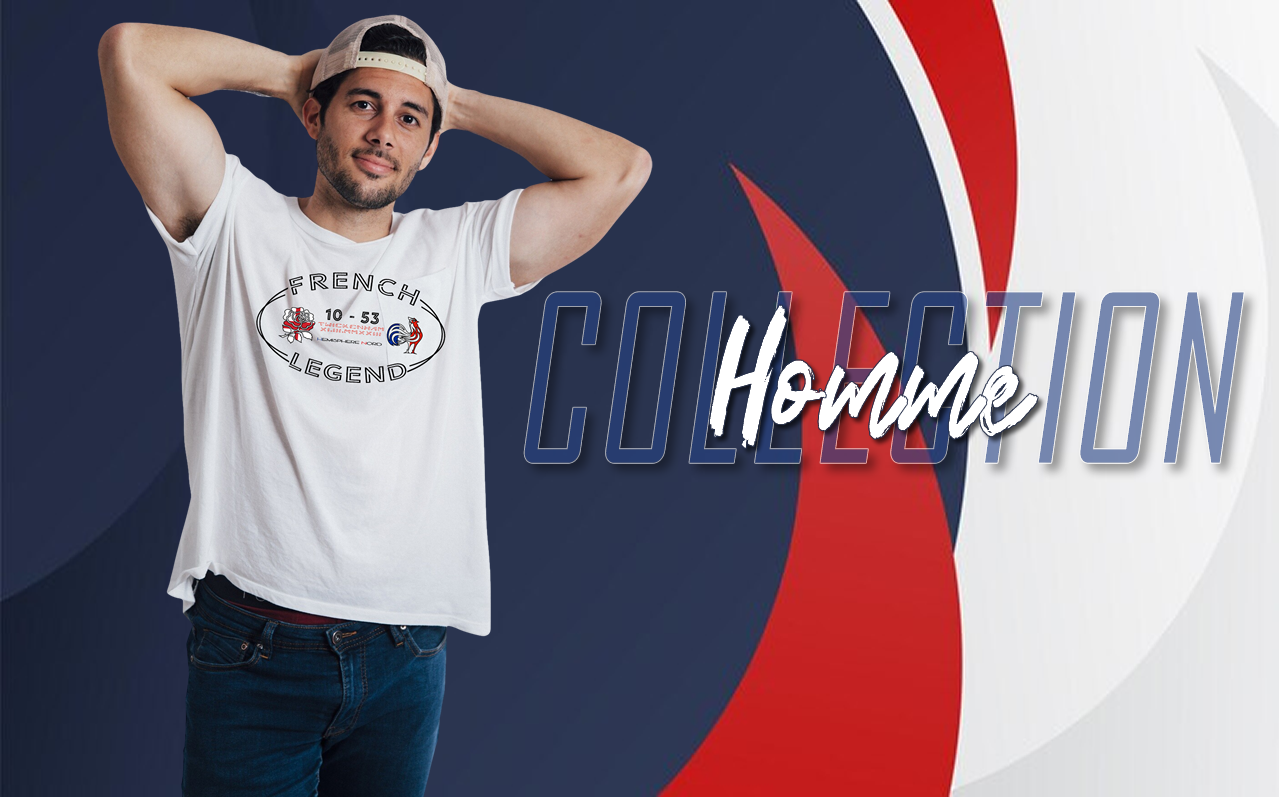 Collection T-shirts Rugby pour Homme