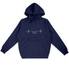 Sweat à capuche - Rugby - Cœur de joueur - Hémisphère Nord Hoodie - DRUMMER - Stanley - DTG Marine / S