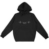 Sweat à capuche - Rugby - Cœur de joueur - Hémisphère Nord Hoodie - DRUMMER - Stanley - DTG Noir / S