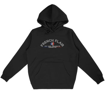 Sweat à capuche - Rugby - French Flair - Hémisphère Nord Hoodie - DRUMMER - Stanley - DTG Noir / S