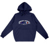 Sweat à capuche - Rugby - French Legend - Hémisphère Nord premium Marine / S