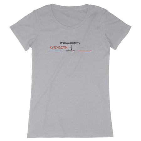 T-shirt Femme - Rugby - Dax - Hémisphère Nord Made in France - T-shirt - Women - DTG Gris / XS