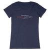 T-shirt Femme - Rugby - Dax - Hémisphère Nord Made in France - T-shirt - Women - DTG Marine / XS