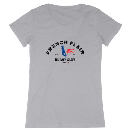 T-shirt Femme - Rugby - French Flair - Hémisphère Nord Premium Plus Gris / XS