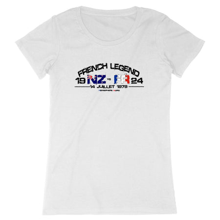 T-shirt Femme - Rugby - French Legend - Hémisphère Nord Made in France - T-shirt - Women - DTG Blanc / XS