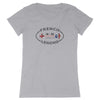 T-shirt Femme - Rugby - French Legend - Hémisphère Nord Premium Plus Gris / XS