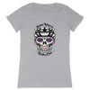 T-shirt Femme - Rugby - Santa Muerte - Hémisphère Nord Made in France - T-shirt - Women - DTG Gris / XS