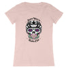 T-shirt Femme - Rugby - Santa Muerte - Hémisphère Nord Made in France - T-shirt - Women - DTG Rose chiné / XS