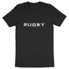 T-shirt Homme  - Rugby - Création - Hémisphère Nord Made in France - T-shirt - Men - DTG Noir / XS