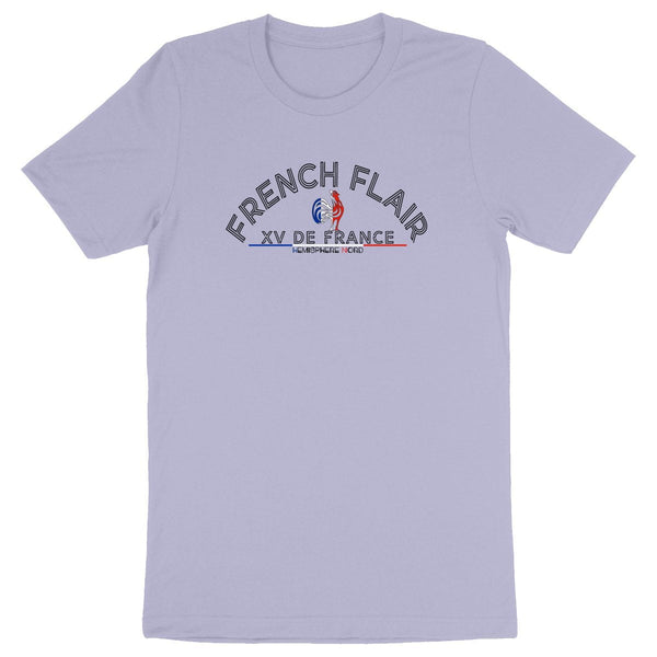 T-shirt Homme - Rugby - French Flair - Hémisphère Nord Premium Plus Lavande / XS