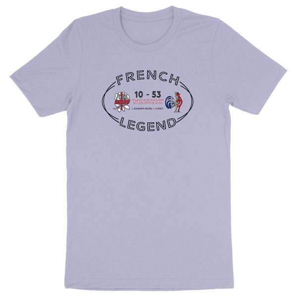 T-shirt Homme - Rugby - French Legend - Hémisphère Nord Made in France - T-shirt - Men - DTG Lavande / XS