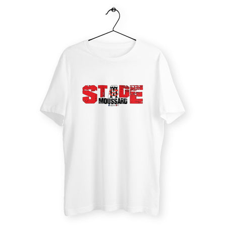 T-shirt Homme - Rugby - Stade Moussard - Hémisphère Nord Premium Plus Blanc / XS