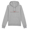Sweat à capuche - Rugby - Angleterre - Hémisphère Nord Hoodie - DRUMMER - Stanley - DTG XS / Gris