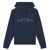 Sweat à capuche - Rugby - Angleterre - Hémisphère Nord Hoodie - DRUMMER - Stanley - DTG XS / Marine