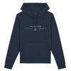 Sweat à capuche - Rugby - Colomiers - Hémisphère Nord Hoodie - DRUMMER - Stanley - DTG XS / Marine