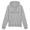 Sweat à capuche - Rugby - Italie - Hémisphère Nord Hoodie - DRUMMER - Stanley - DTG XS / Gris