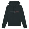 Sweat à capuche - Rugby - Lyon - Hémisphère Nord Hoodie - DRUMMER - Stanley - DTG XS / Noir