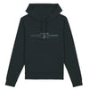 Sweat à capuche - Rugby - Montpellier - Hémisphère Nord Hoodie - DRUMMER - Stanley - DTG XS / Noir