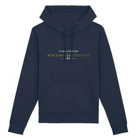 Sweat à capuche - Rugby - Nevers - Hémisphère Nord Hoodie - DRUMMER - Stanley - DTG XS / Marine