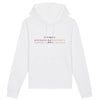 Sweat à capuche - Rugby - Perpignan - Hémisphère Nord Hoodie - DRUMMER - Stanley - DTG XS / Blanc