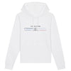 Sweat à capuche - Rugby - Vannes - Hémisphère Nord Hoodie - DRUMMER - Stanley - DTG XS / Blanc