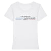 T-shirt Femme - Rugby - Aix-en-Provence - Hémisphère Nord Stanley Stella - Expresser - DTG XS / Blanc