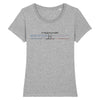 T-shirt Femme - Rugby - Bayonne - Hémisphère Nord Stanley Stella - Expresser - DTG XS / Gris