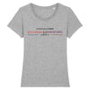 T-shirt Femme - Rugby - Béziers - Hémisphère Nord Stanley Stella - Expresser - DTG XS / Gris