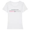 T-shirt Femme - Rugby - Biarritz - Hémisphère Nord Stanley Stella - Expresser - DTG XS / Blanc