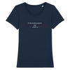 T-shirt Femme - Rugby - Bordeaux Bègles - Hémisphère Nord Stanley Stella - Expresser - DTG XS / Marine