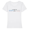 T-shirt Femme - Rugby - Castres - Hémisphère Nord Stanley Stella - Expresser - DTG XS / Blanc