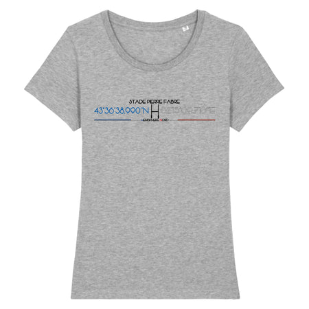 T-shirt Femme - Rugby - Castres - Hémisphère Nord Stanley Stella - Expresser - DTG XS / Gris
