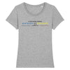 T-shirt Femme - Rugby - Clermont - Hémisphère Nord Stanley Stella - Expresser - DTG XS / Gris
