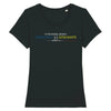 T-shirt Femme - Rugby - Clermont - Hémisphère Nord Stanley Stella - Expresser - DTG XS / Noir