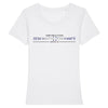 T-shirt Femme - Rugby - Ecosse - Hémisphère Nord Stanley Stella - Expresser - DTG XS / Blanc