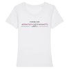 T-shirt Femme - Rugby - Grenoble - Hémisphère Nord Stanley Stella - Expresser - DTG XS / Blanc