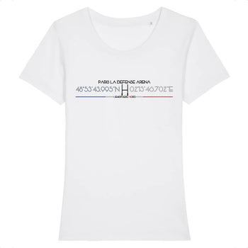 T-shirt Femme - Rugby - Hauts-de-Seine - Hémisphère Nord Stanley Stella - Expresser - DTG XS / Blanc