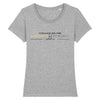 T-shirt Femme - Rugby - La Rochelle - Hémisphère Nord Stanley Stella - Expresser - DTG XS / Gris