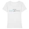 T-shirt Femme - Rugby - Montauban - Hémisphère Nord Stanley Stella - Expresser - DTG XS / Blanc