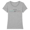 T-shirt Femme - Rugby - Montauban - Hémisphère Nord Stanley Stella - Expresser - DTG XS / Gris