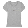 T-shirt Femme - Rugby - Nevers - Hémisphère Nord Stanley Stella - Expresser - DTG XS / Gris