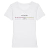 T-shirt Femme - Rugby - Perpignan - Hémisphère Nord Stanley Stella - Expresser - DTG XS / Blanc