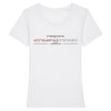 T-shirt Femme - Rugby - Toulon - Hémisphère Nord Stanley Stella - Expresser - DTG XS / Blanc