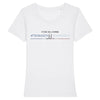T-shirt Femme - Rugby - Vannes - Hémisphère Nord Stanley Stella - Expresser - DTG XS / Blanc