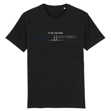 T-shirt Homme - Rugby - Agen - Hémisphère Nord Stanley/Stella Creator - DTG XS / Noir