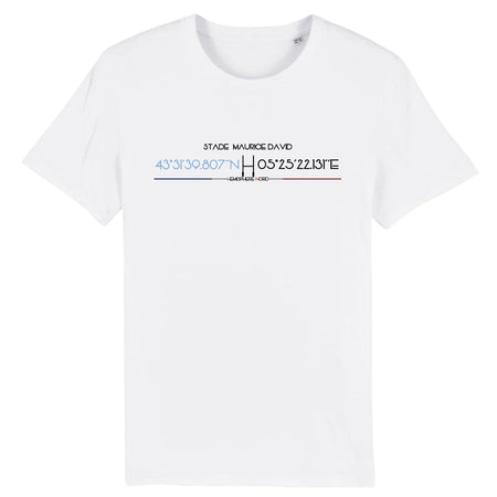 T-shirt Homme - Rugby - Aix-en-Provence - Hémisphère Nord Stanley/Stella Creator - DTG XS / Blanc