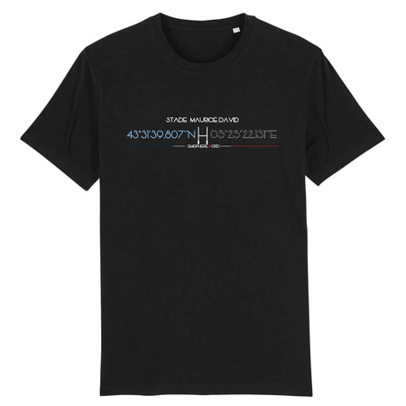 T-shirt Homme - Rugby - Aix-en-Provence - Hémisphère Nord Stanley/Stella Creator - DTG XS / Noir