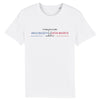 T-shirt Homme - Rugby - Aurillac - Hémisphère Nord Stanley/Stella Creator - DTG XS / Blanc