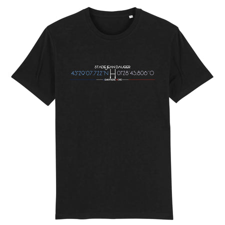 T-shirt Homme - Rugby - Bayonne - Hémisphère Nord Stanley/Stella Creator - DTG XS / Noir