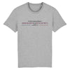 T-shirt Homme - Rugby - Bordeaux Bègles - Hémisphère Nord Stanley/Stella Creator - DTG XS / Gris